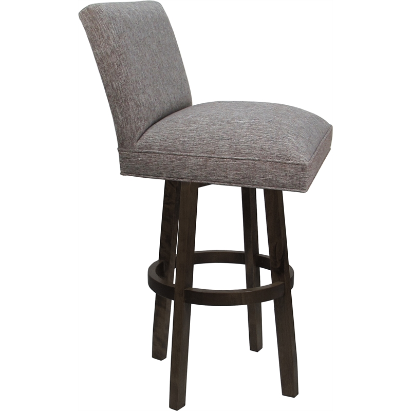 Pemberly Row Swivel Wood Stool 34