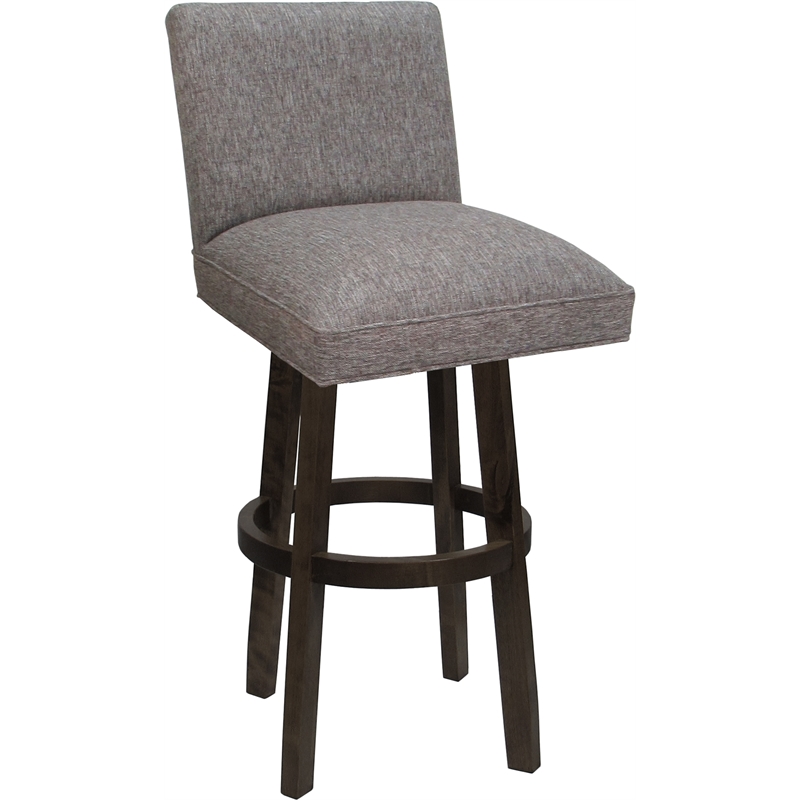 Pemberly Row Swivel Wood Stool 34