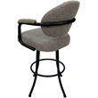 Pemberly Row Swivel Metal Bar Stool 30