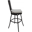 Pemberly Row Extra Tall Metal Bar Stool 34