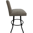 Pemberly Row Swivel Metal Extra Tall Stool 34