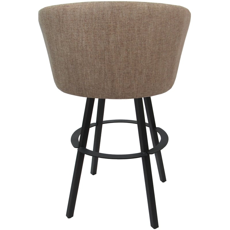 Pemberly Row Bar Stool Swivel Metal 34