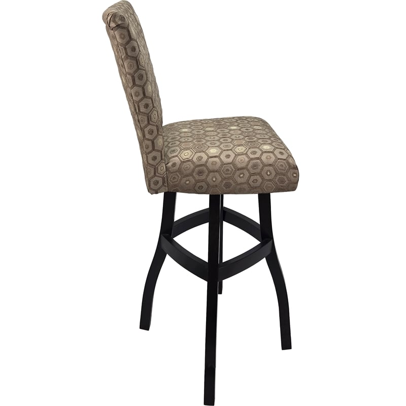 Pemberly Row Extra Tall Swivel Wood Stool 34