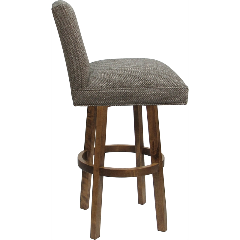 Pemberly Row Swivel Wood Counter Stool 26