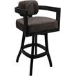 Pemberly Row Swivel Wood Counter Stool 26