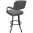 Pemberly Row Swivel Metal Bar Stool 30
