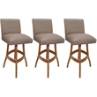 Pemberly Row Set of 3 Swivel Counter Stools 26