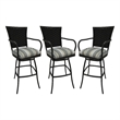 Pemberly Row Set of 3 Outdoor Indoor Counter 26