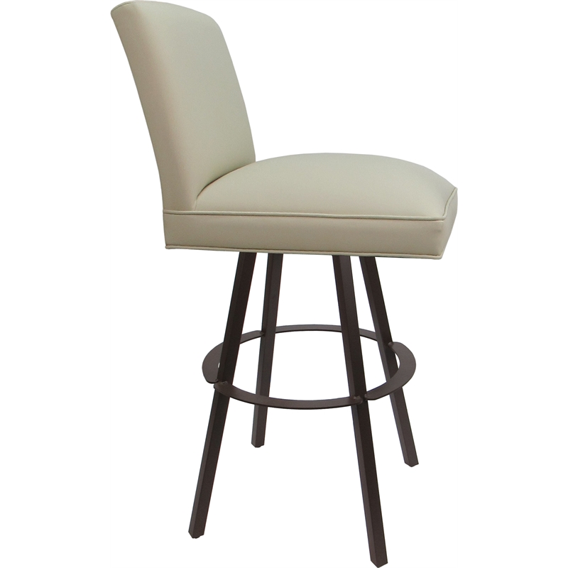 Pemberly Row Set of 3 Swivel Metal Stools 34