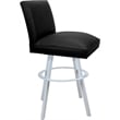 Pemberly Row Set of 3 Swivel Metal Bar Stools 30
