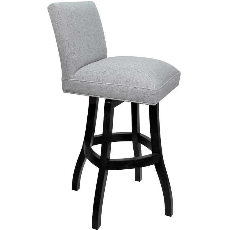 Pemberly Row Contemporary Solid Wood Bar Stool 30
