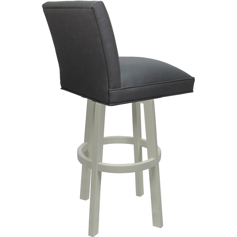 Pemberly Row Swivel Wood Extra Tall Stool 34