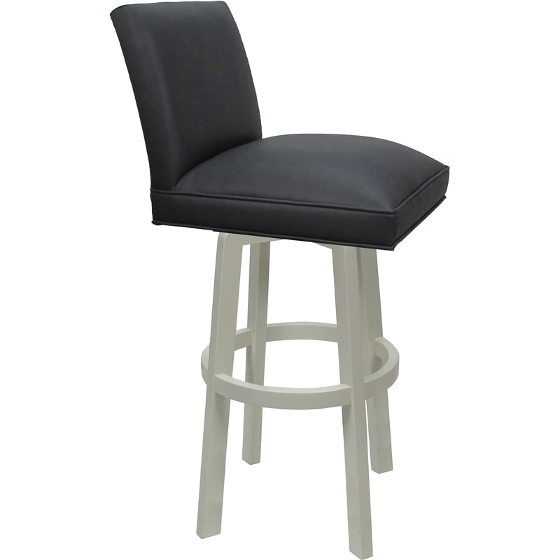Pemberly Row Swivel Wood Extra Tall Stool 34