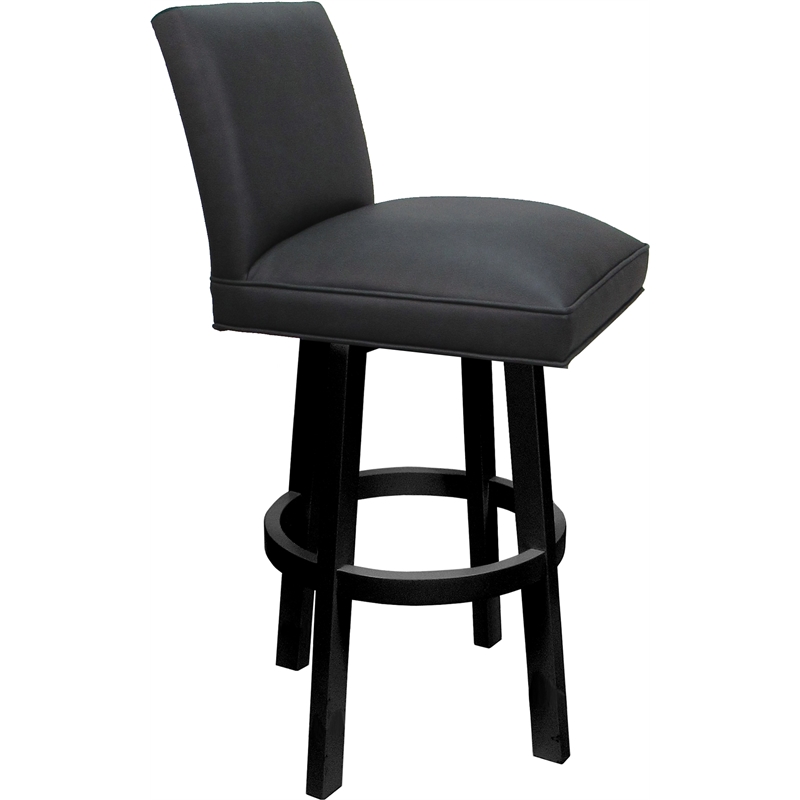 Pemberly Row Swivel Wood Counter 26