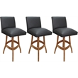 Pemberly Row Set of 3 Swivel Counter 26