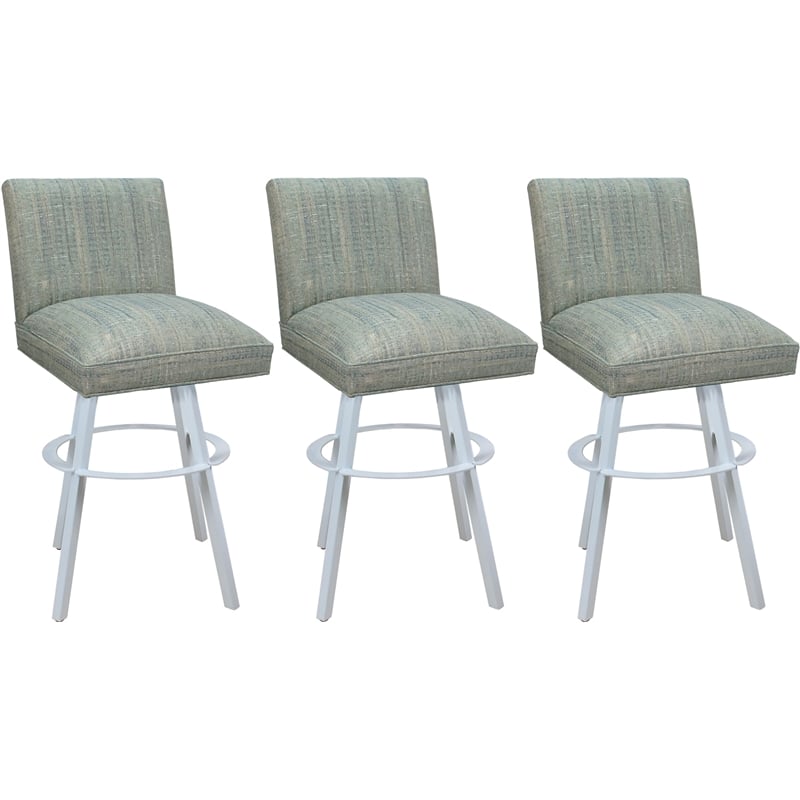 Pemberly Row Set of 3 Swivel Counter 26