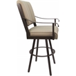 Pemberly Row Leather Swivel Metal 26