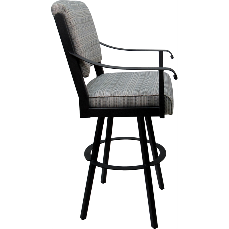 Pemberly Row Extra Tall Swivel Metal 34