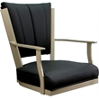 Pemberly Row Leather Swivel Metal 30