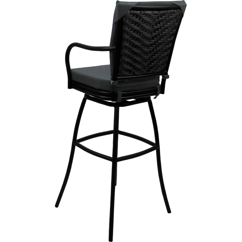 Pemberly Row Outdoor/Indoor Swivel Extra Tall 34