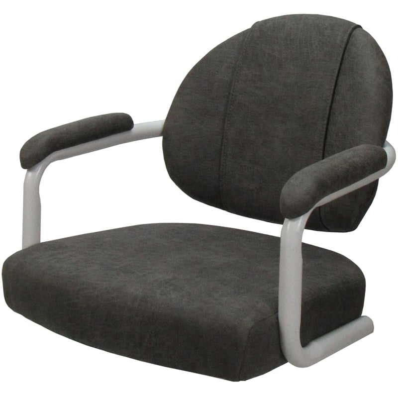 Pemberly Row Swivel Counter Metal Bar Stool 26
