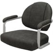 Pemberly Row Swivel Counter Metal Bar Stool 26
