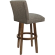 Pemberly Row Swivel Wood Bar Stool 30