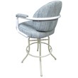 Pemberly Row Swivel Tilt Counter Metal Bar Stool 26
