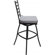 Pemberly Row Outdoor/Indoor Extra Tall Stool 34