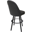 Pemberly Row Swivel Metal Bar Stool 30