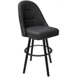 Pemberly Row Swivel Metal Bar Stool 30