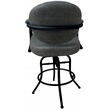 Pemberly Row Swivel Tilt Metal Bar Stool 30