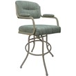 Pemberly Row Swivel Tilt Metal Bar Stool 30