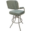 Pemberly Row Swivel Tilt Metal Bar Stool 30