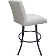 Pemberly Row Swivel Metal Bar Stool 30