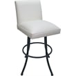 Pemberly Row Swivel Metal Bar Stool 30