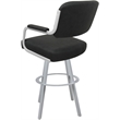 Pemberly Row Swivel Metal Extra Tall Stool 34