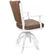 Pemberly Row Swivel Tilt Metal Counter Stool 24