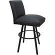 Pemberly Row Swivel Metal Bar Stool 30