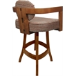 Pemberly Row Swivel Wood Counter Stool 26