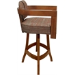 Pemberly Row Swivel Wood Counter Stool 26