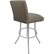 Pemberly Row Swivel Metal Extra Tall Stool 34