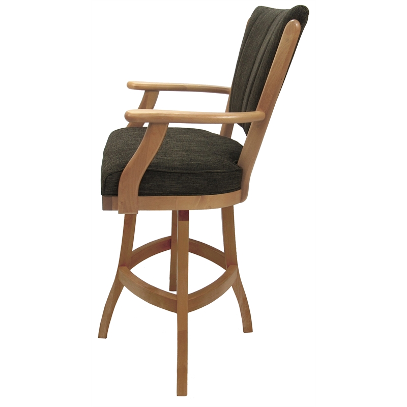 Pemberly Row Solid Wood Bar Stool 30