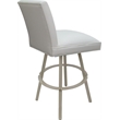 Pemberly Row Swivel Metal Extra Tall Stool 34