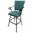 Pemberly Row Swivel Outdoor Bar Stool 30
