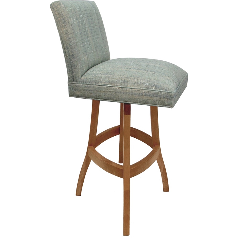 Pemberly Row Extra Tall Solid Wood Bar Stool 34