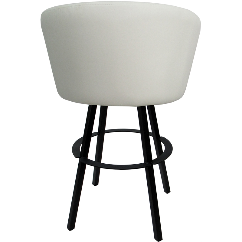 Pemberly Row Extra Tall Bar Stool Swivel Metal 34