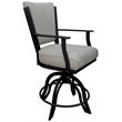 Pemberly Row Swivel Tilt Metal Counter Stool 24