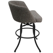 Pemberly Row Swivel Tilt Counter Metal Bar Stool 26