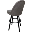 Pemberly Row Swivel Metal Bar Stool 30